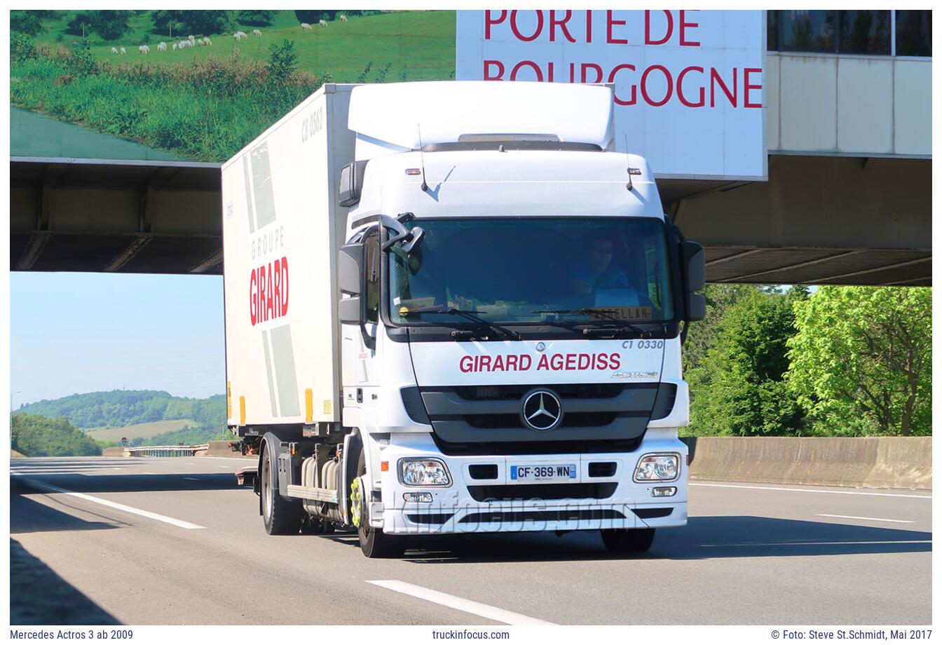 Mercedes Actros 3 ab 2009 Foto Mai 2017