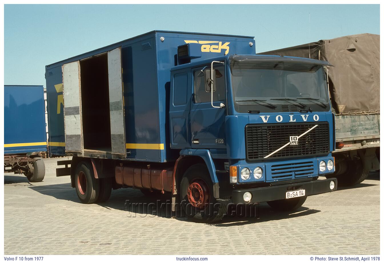 Volvo F 10 from 1977 Photo April 1978