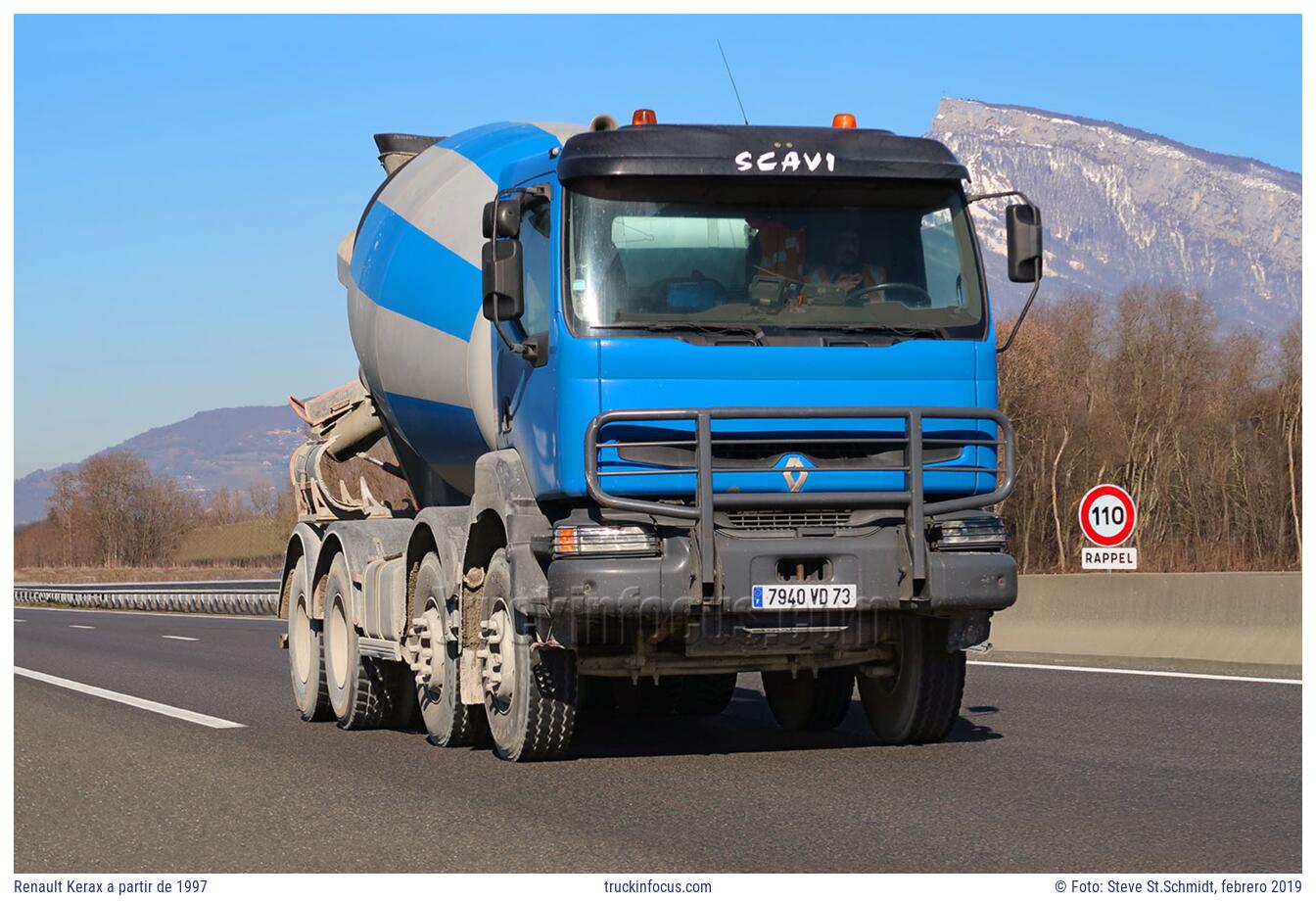 Renault Kerax a partir de 1997 Foto febrero 2019