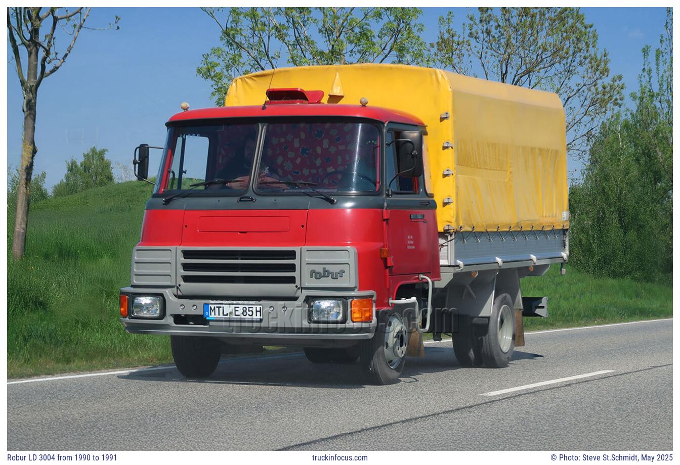 Robur LD 3004 from 1990 to 1991 Photo May 2025