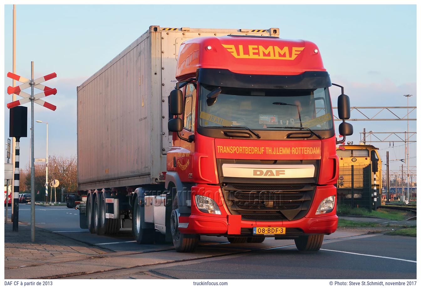 DAF CF à partir de 2013 Photo novembre 2017