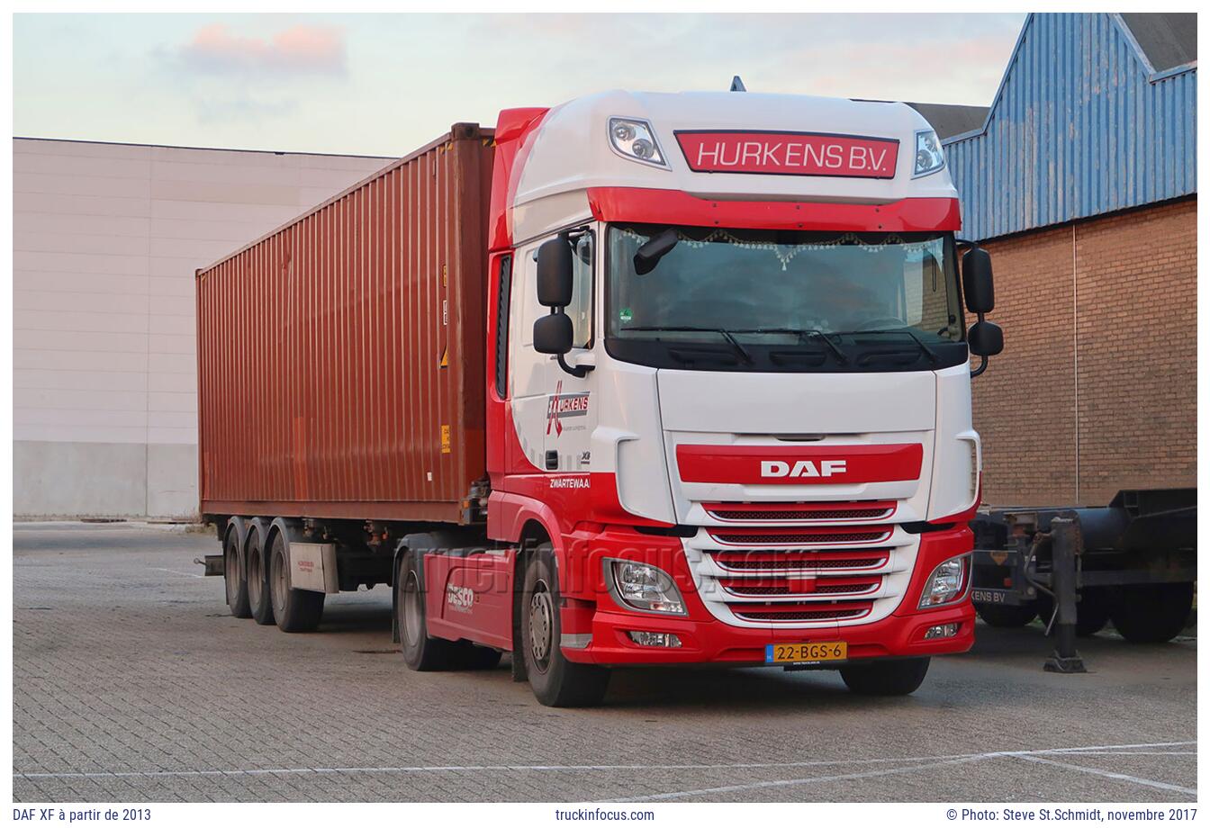 DAF XF à partir de 2013 Photo novembre 2017