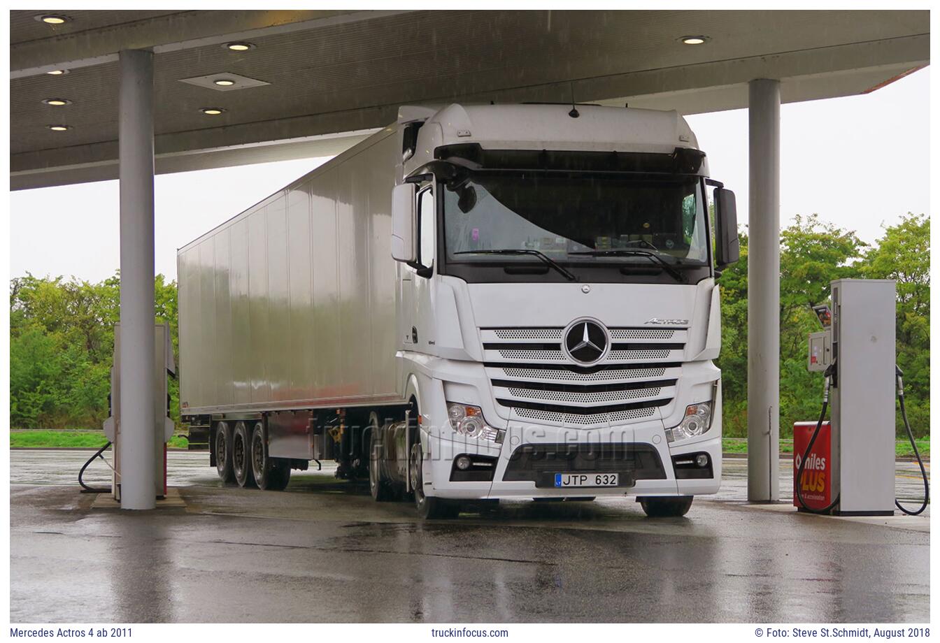 Mercedes Actros 4 ab 2011 Foto August 2018