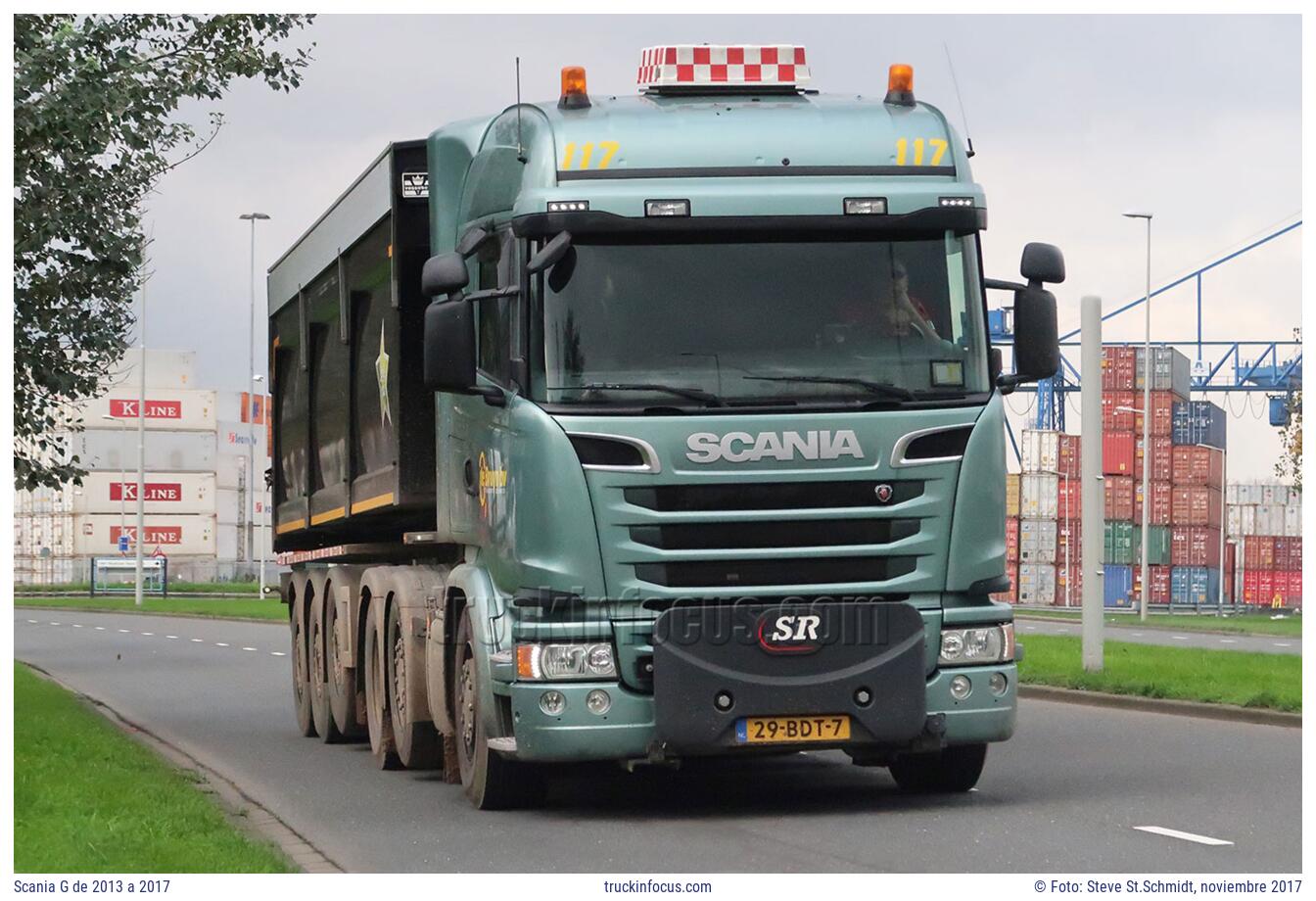 Scania G de 2013 a 2017 Foto noviembre 2017