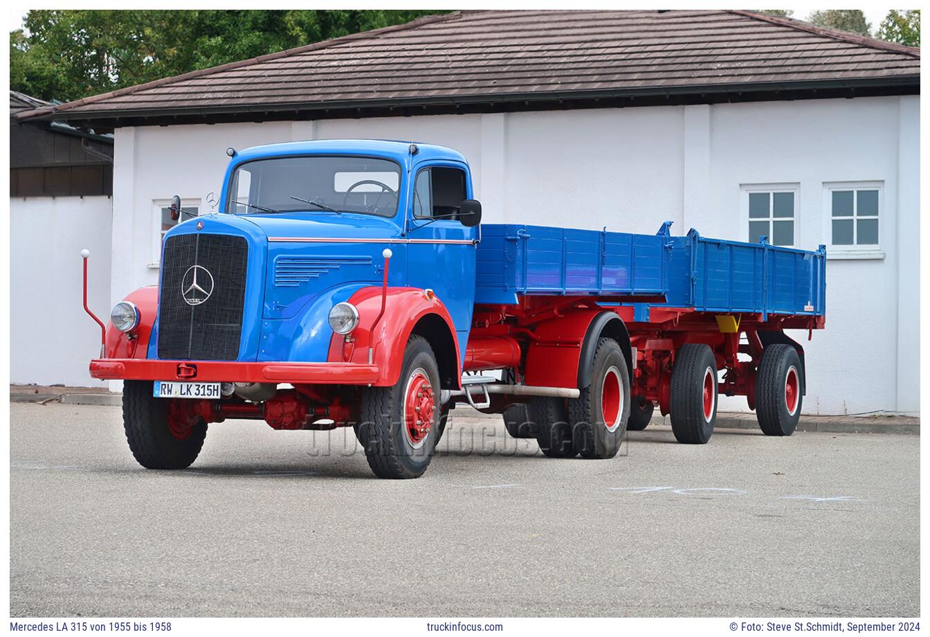 Mercedes LA 315 von 1955 bis 1958 Foto September 2024