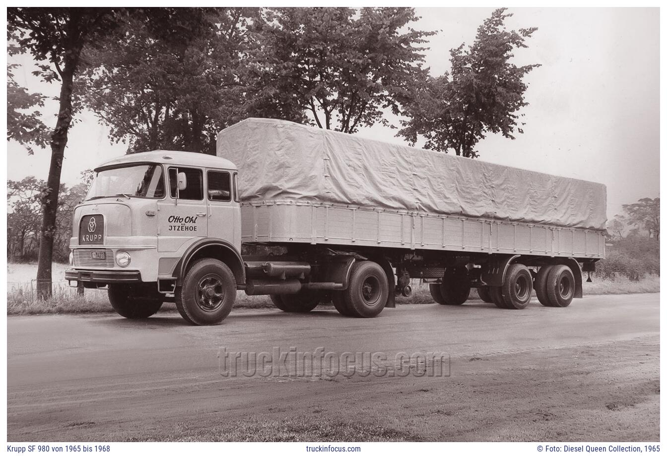 Krupp SF 980 von 1965 bis 1968 Foto 1965