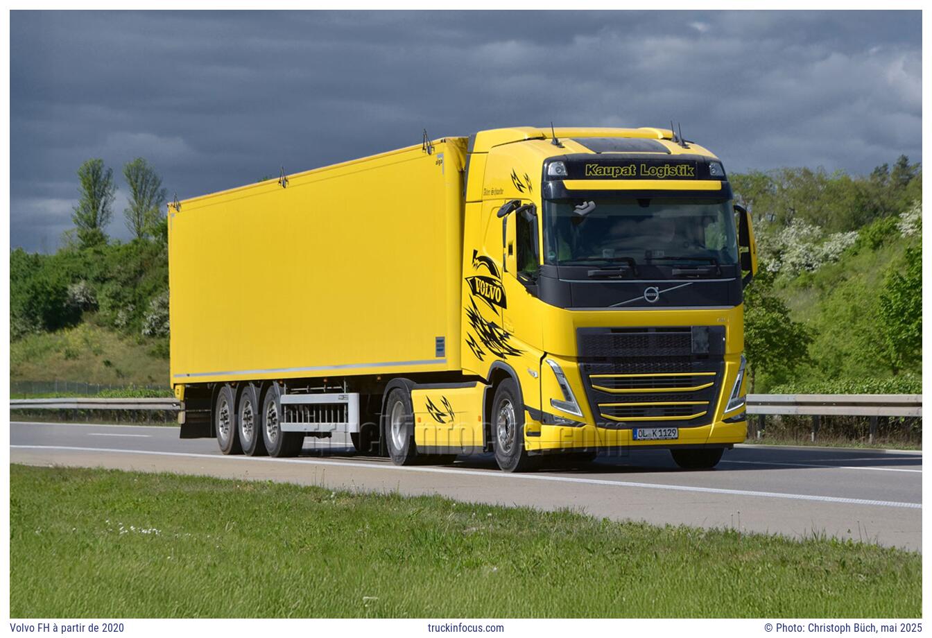 Volvo FH à partir de 2020 Photo mai 2025