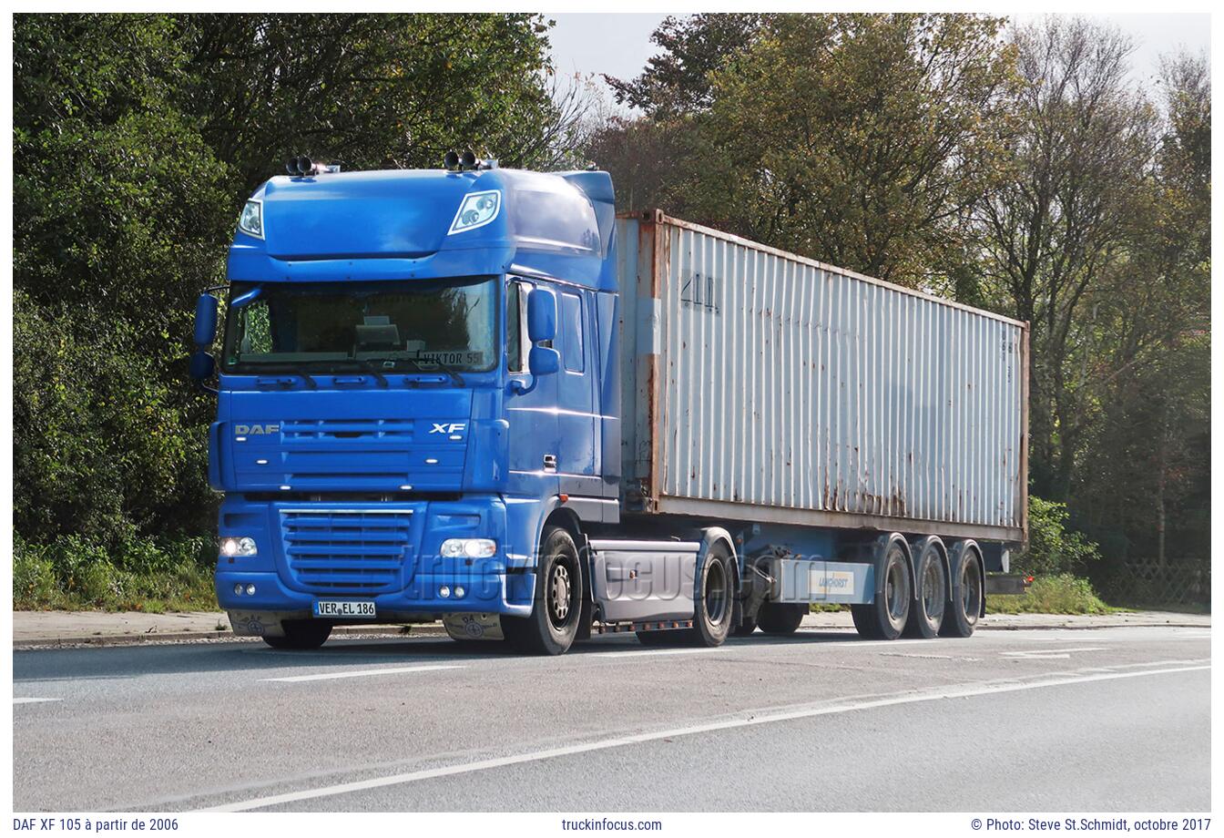 DAF XF 105 à partir de 2006 Photo octobre 2017