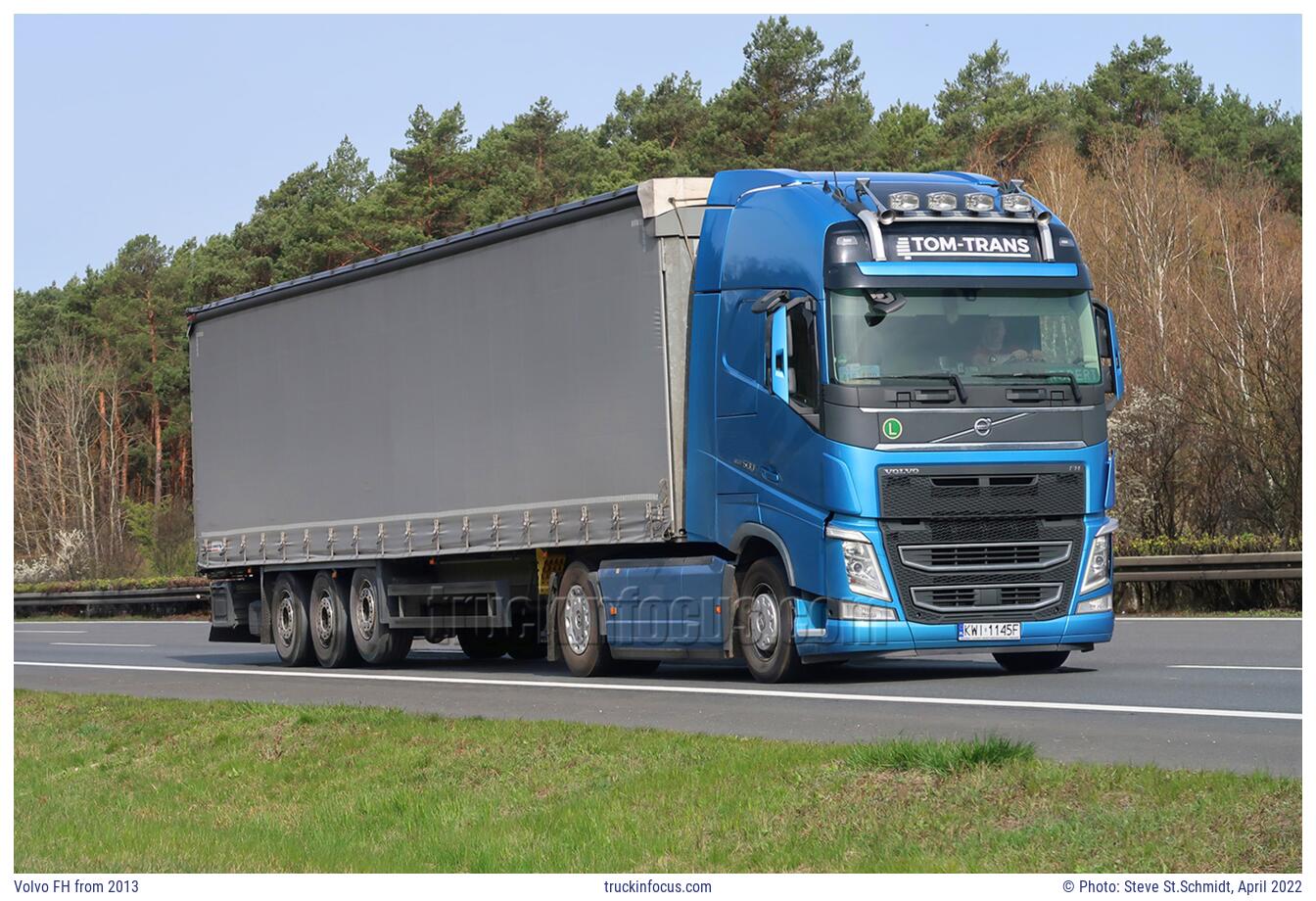 Volvo FH from 2013 Photo April 2022