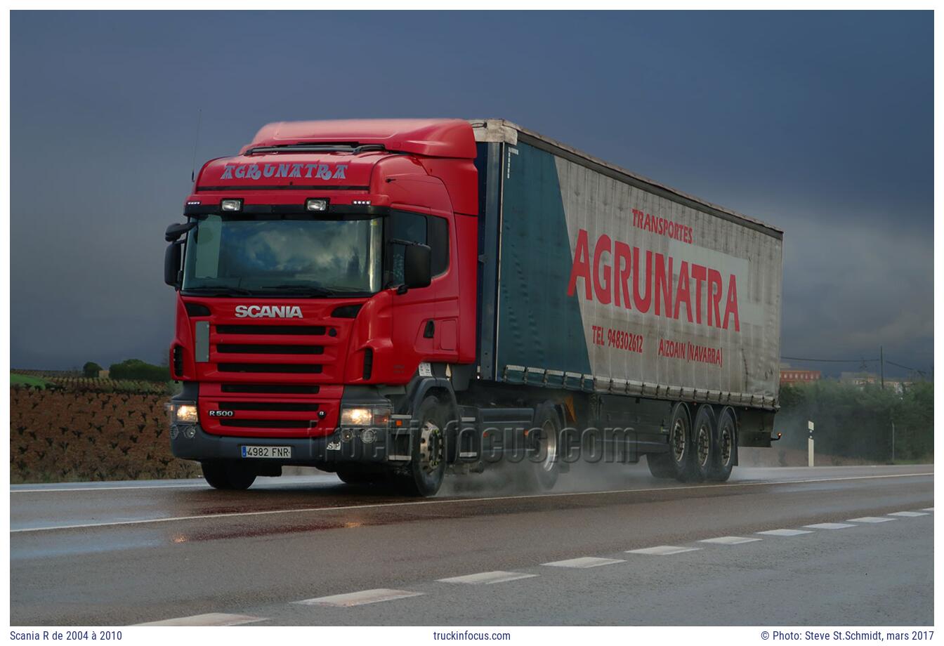 Scania R de 2004 à 2010 Photo mars 2017