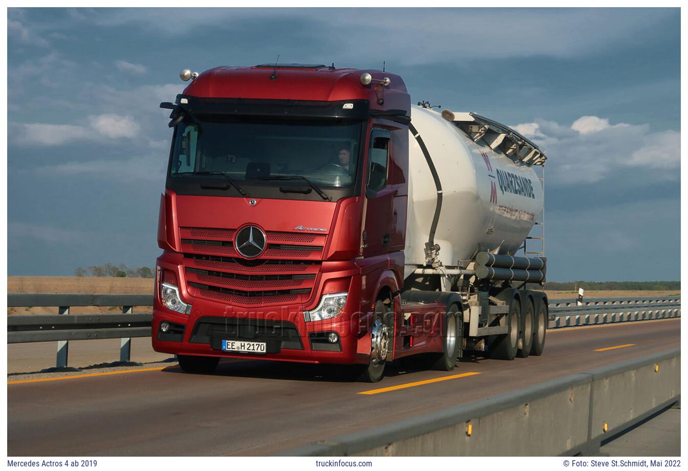 Mercedes Actros 4 ab 2019 Foto Mai 2022