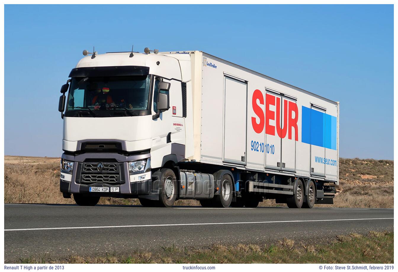 Renault T High a partir de 2013 Foto febrero 2019