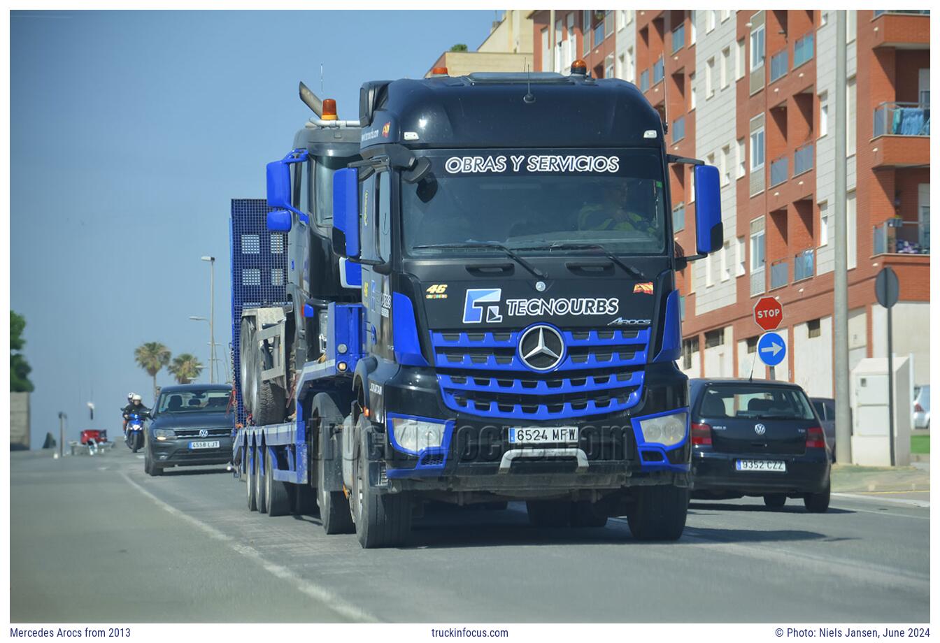 Mercedes Arocs from 2013 Photo June 2024