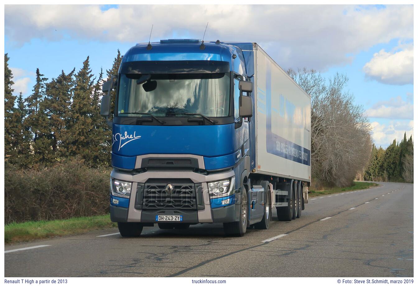 Renault T High a partir de 2013 Foto marzo 2019