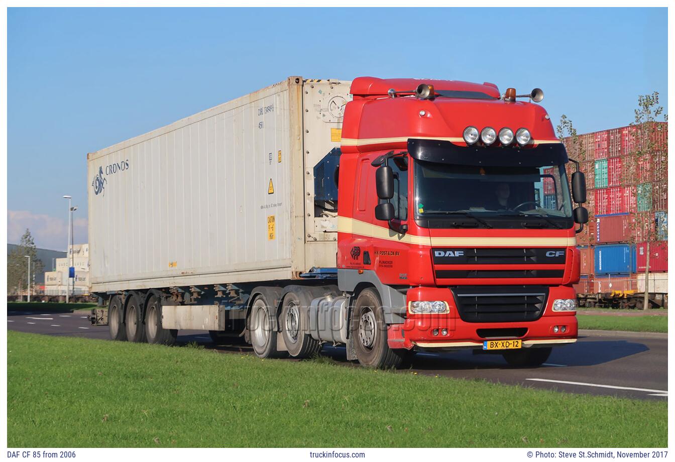DAF CF 85 from 2006 Photo November 2017