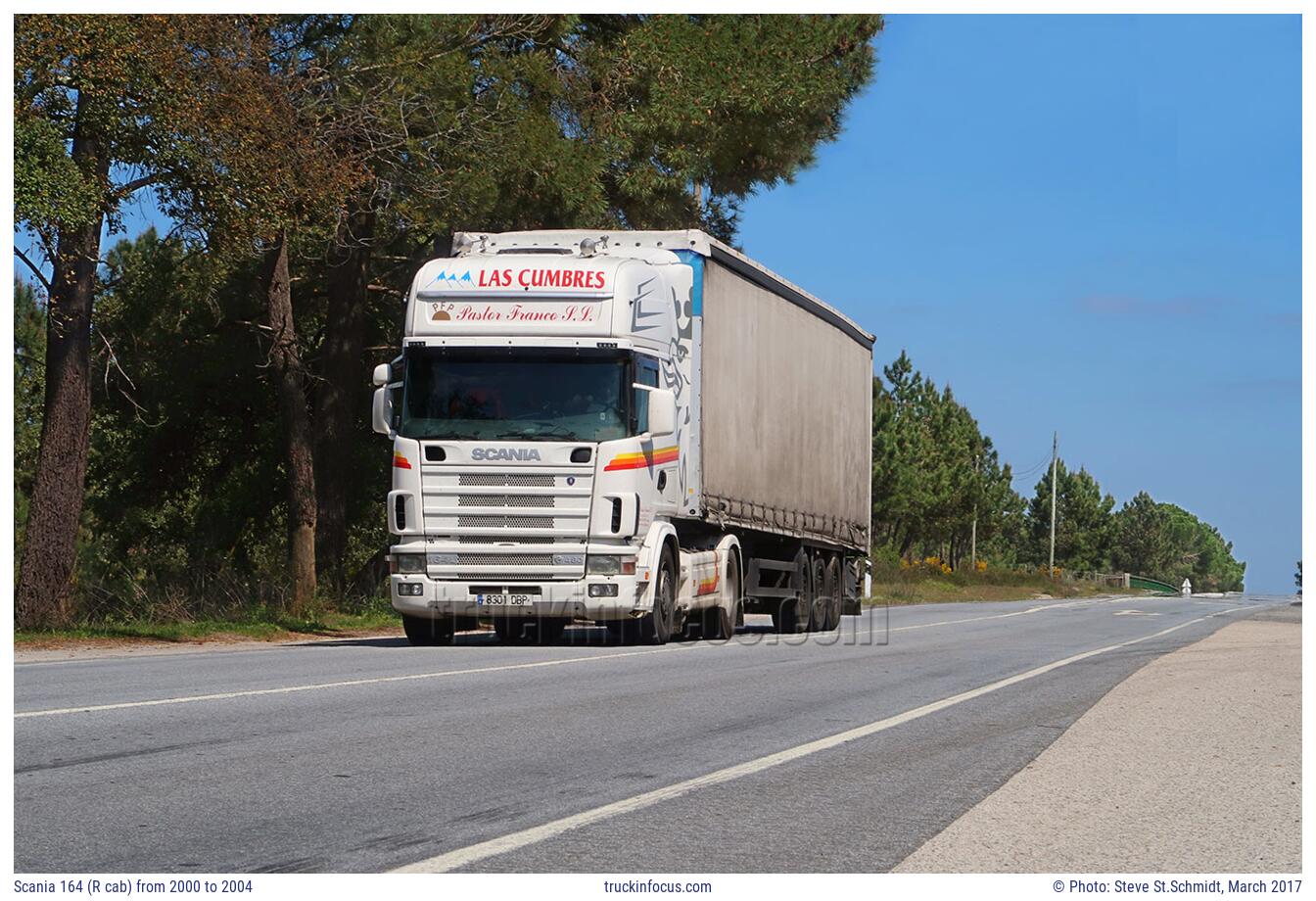 Scania 164 (R cab) from 2000 to 2004 Photo March 2017