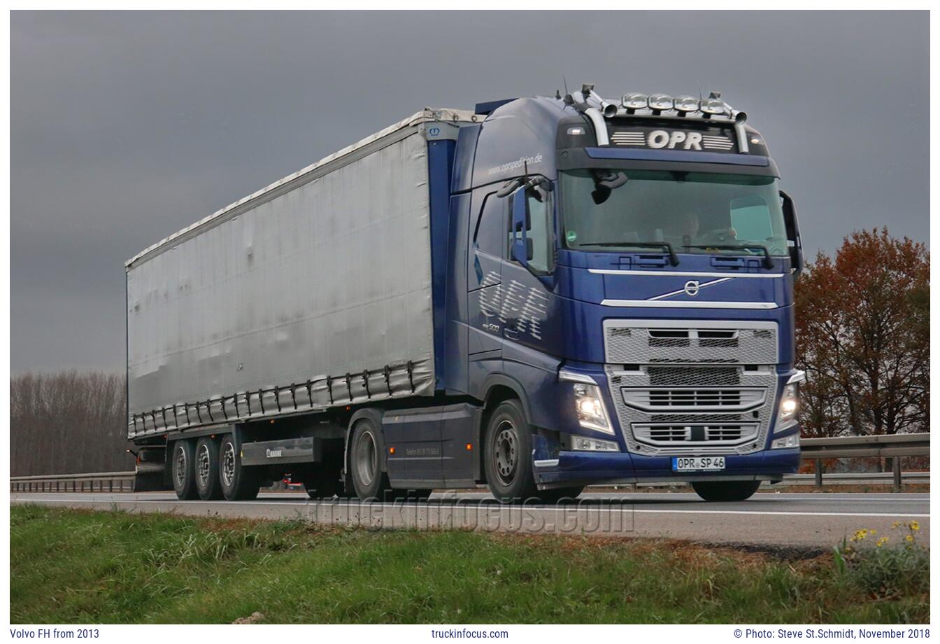 Volvo FH from 2013 Photo November 2018