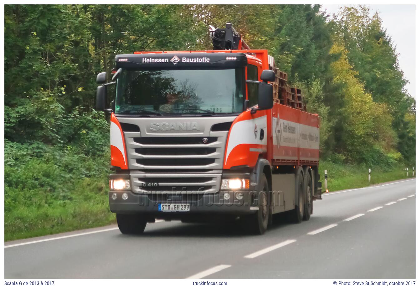 Scania G de 2013 à 2017 Photo octobre 2017