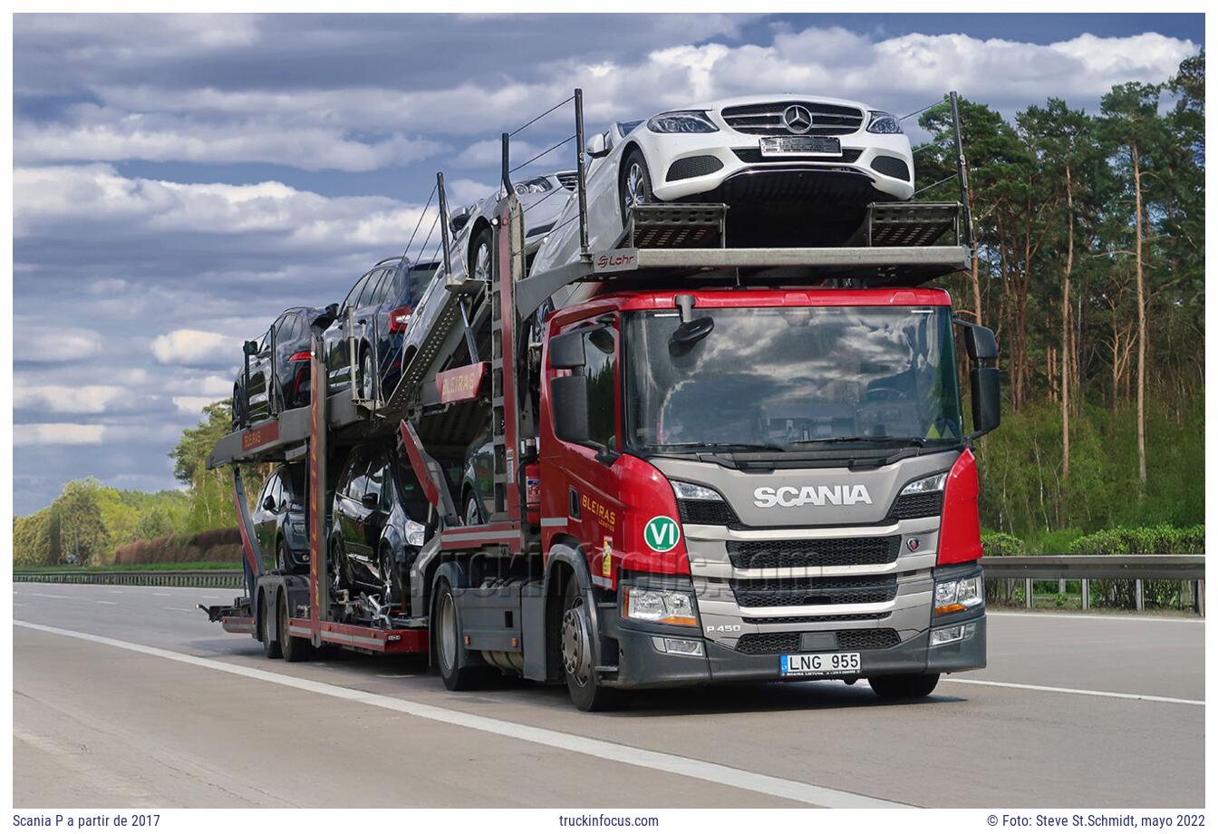 Scania P a partir de 2017 Foto mayo 2022