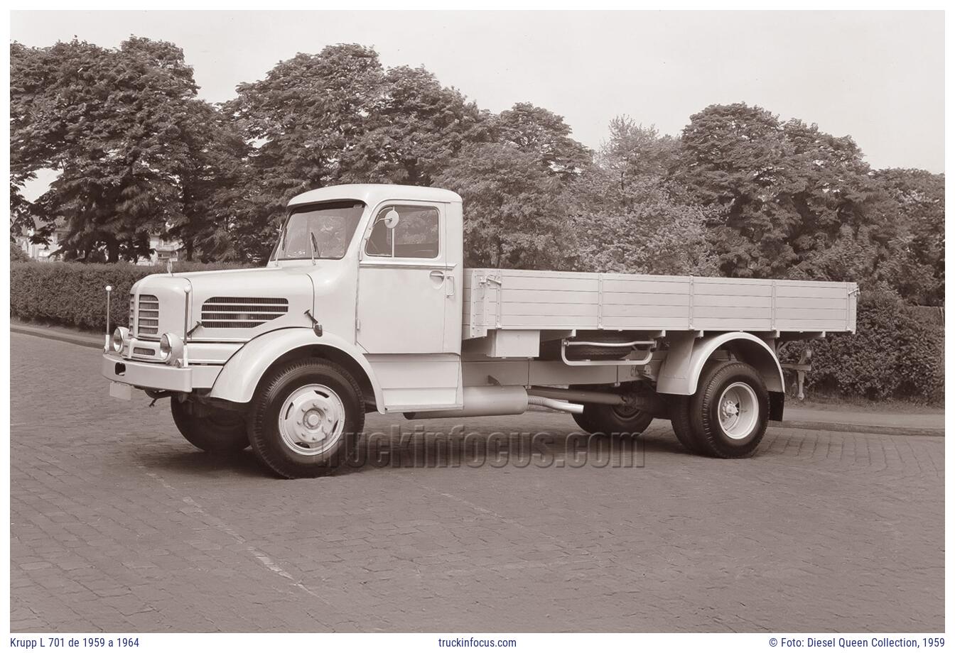 Krupp L 701 de 1959 a 1964 Foto 1959