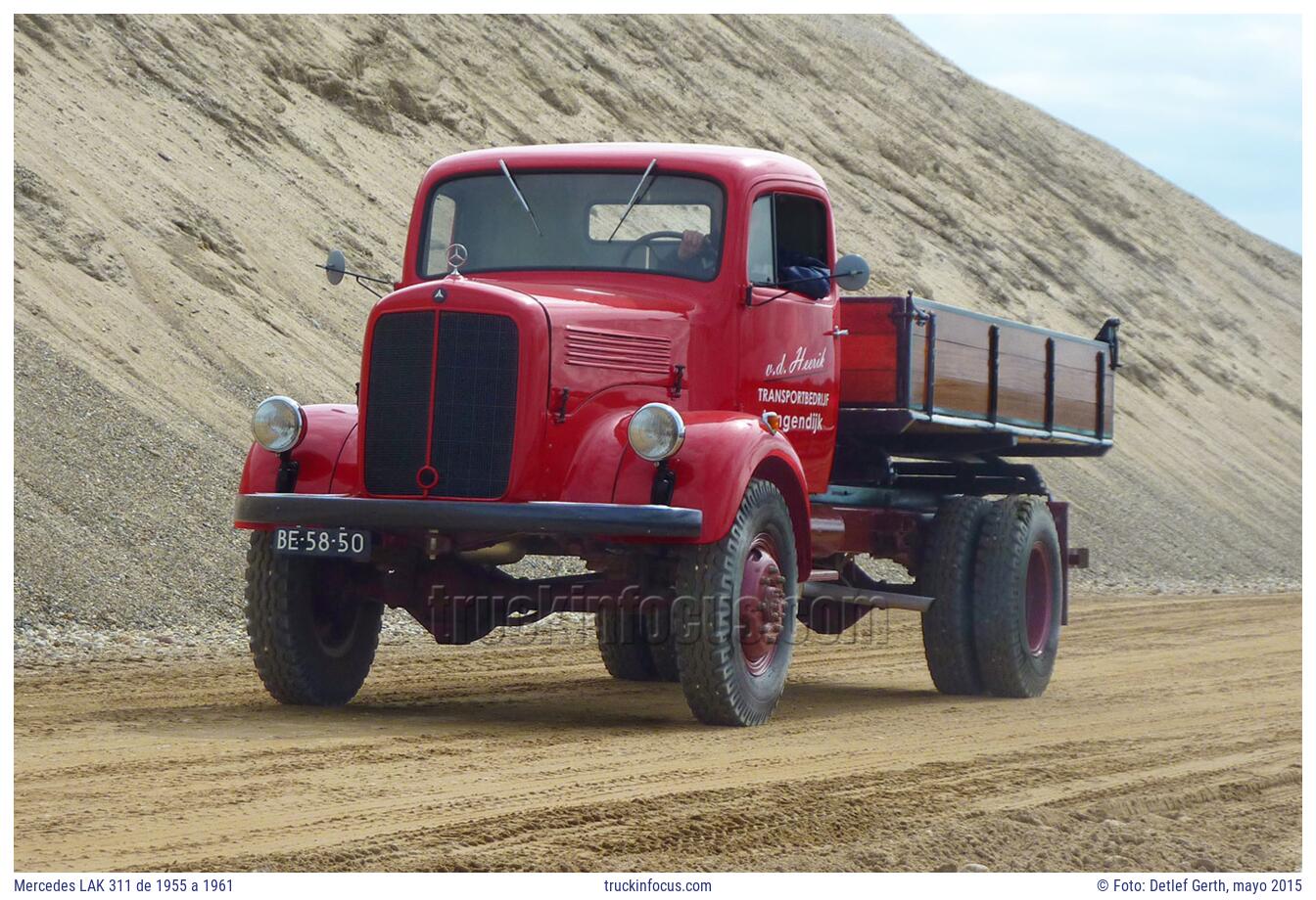Mercedes LAK 311 de 1955 a 1961 Foto mayo 2015