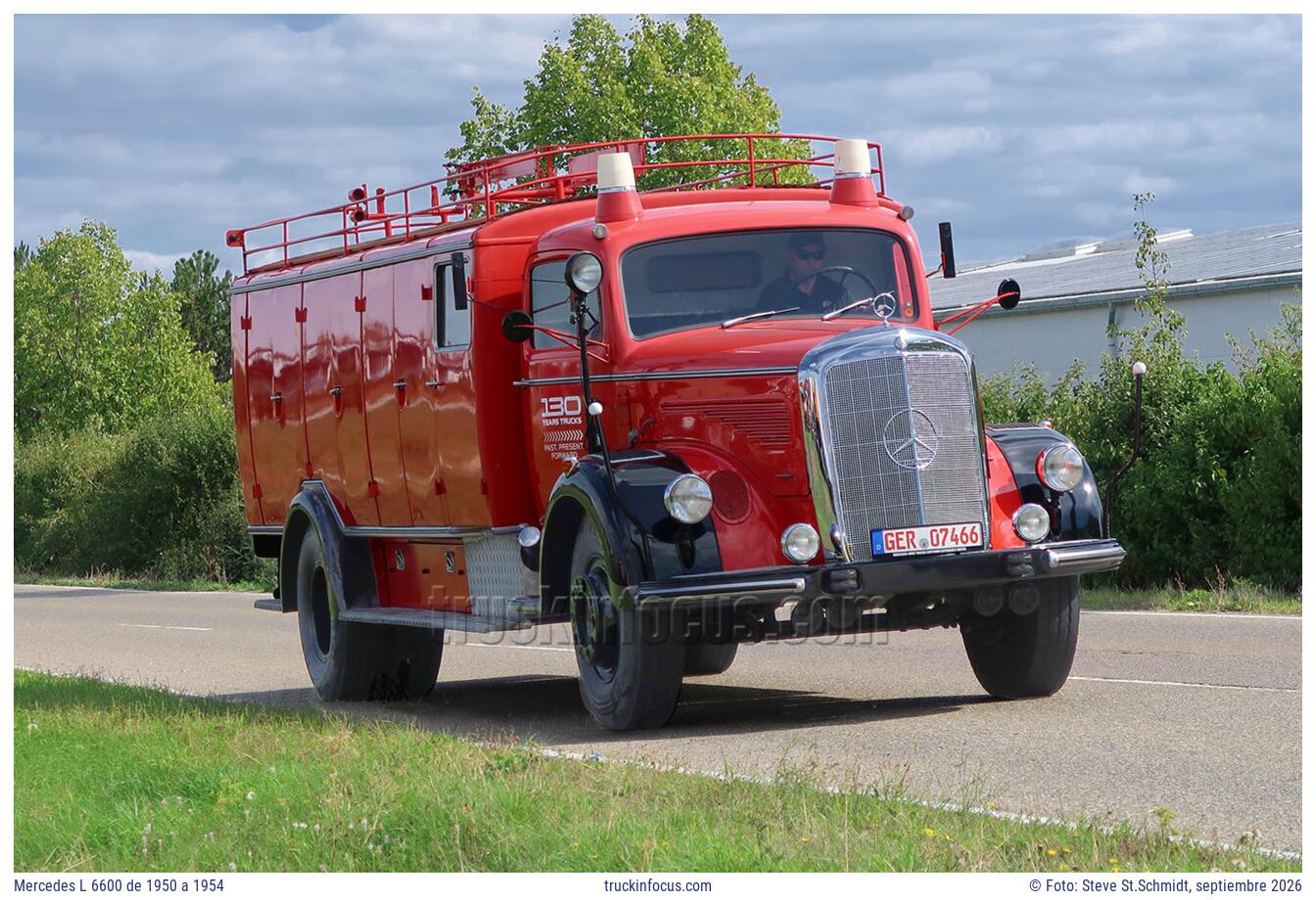 Mercedes L 6600 de 1950 a 1954 Foto septiembre 2026