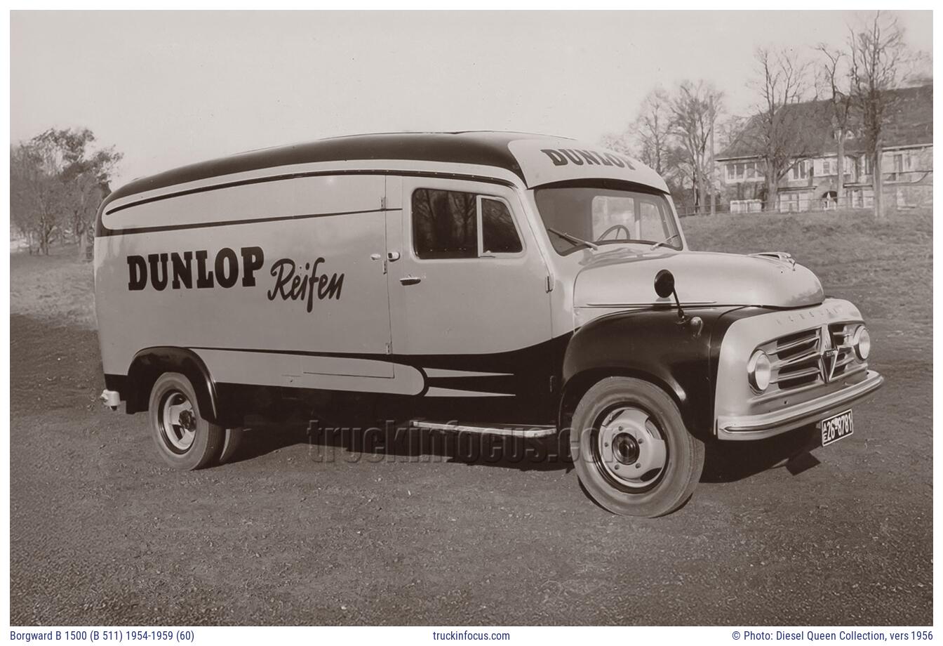 Borgward B 1500 (B 511) 1954-1959 (60) Photo vers 1956