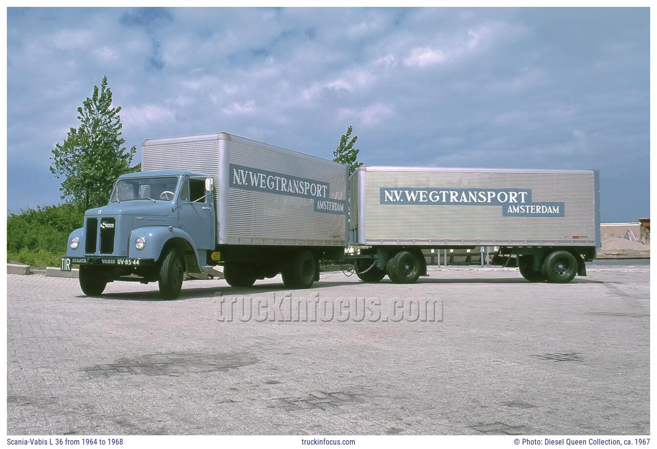 Scania-Vabis L 36 from 1964 to 1968 Photo ca. 1967