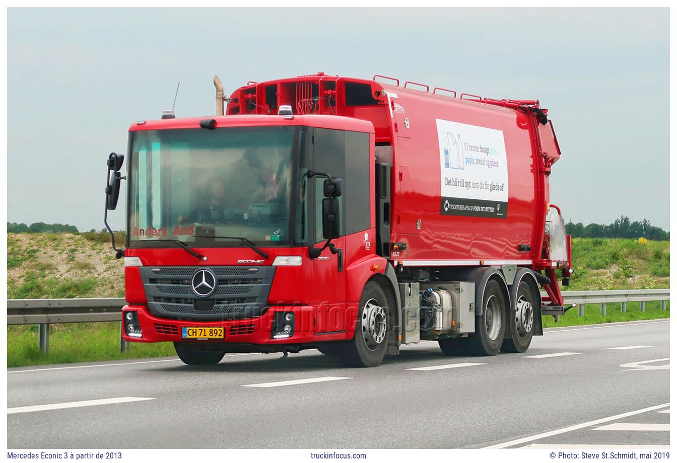 Mercedes Econic 3 à partir de 2013 Photo mai 2019