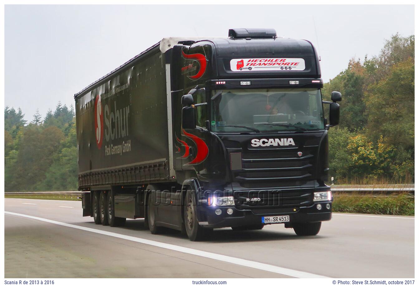 Scania R de 2013 à 2016 Photo octobre 2017