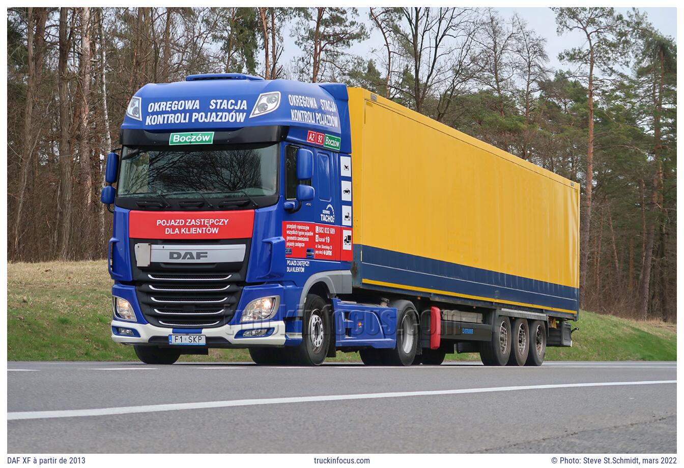 DAF XF à partir de 2013 Photo mars 2022