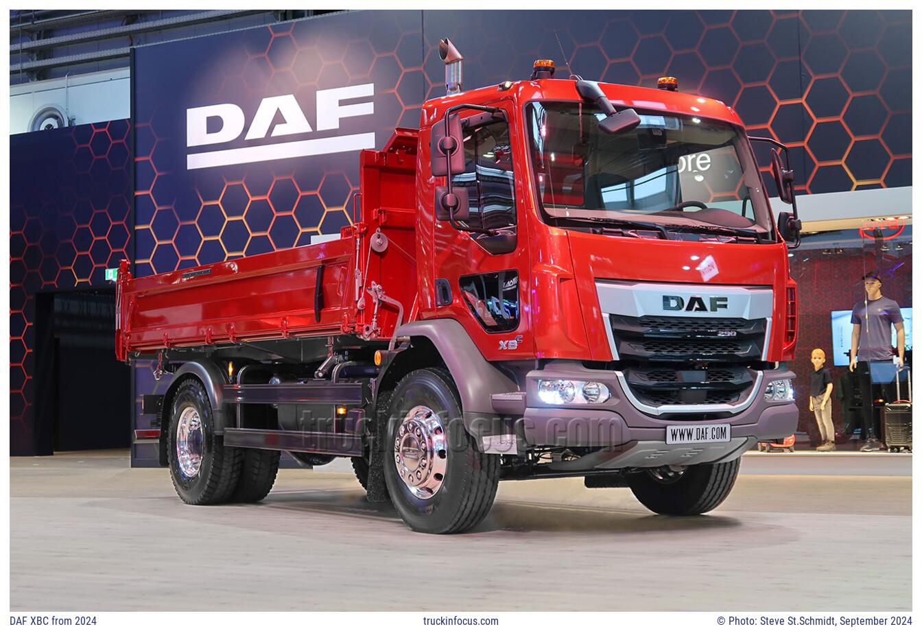 DAF XBC from 2024 Photo September 2024