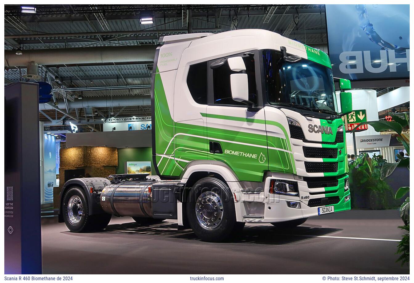 Scania R 460 Biomethane de 2024 Photo septembre 2024