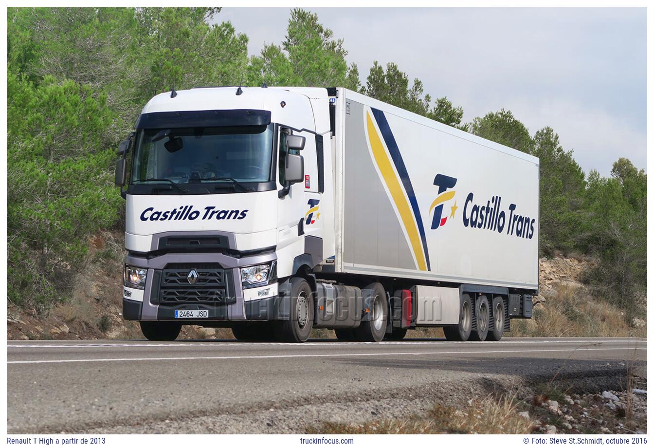 Renault T High a partir de 2013 Foto octubre 2016