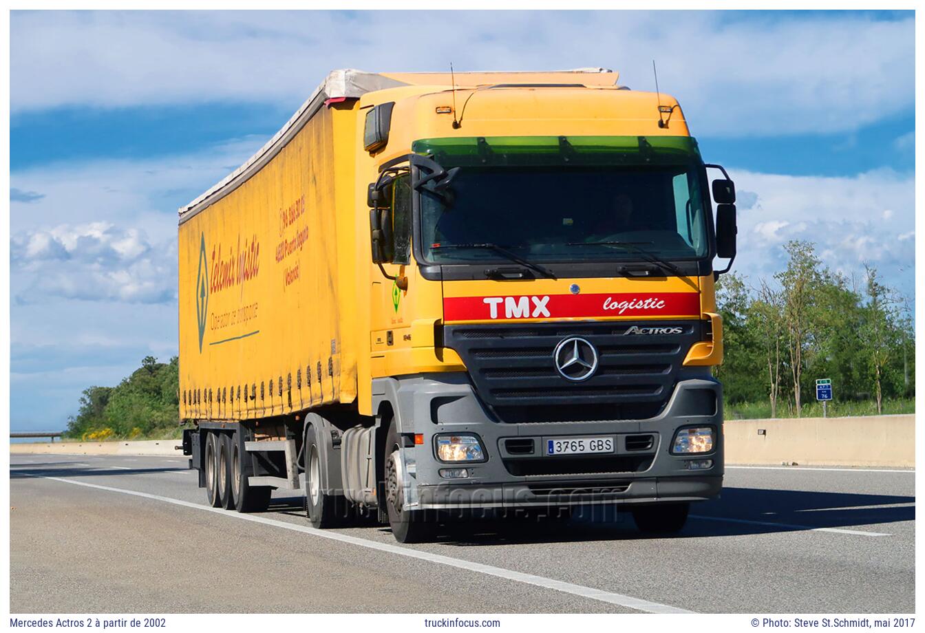 Mercedes Actros 2 à partir de 2002 Photo mai 2017