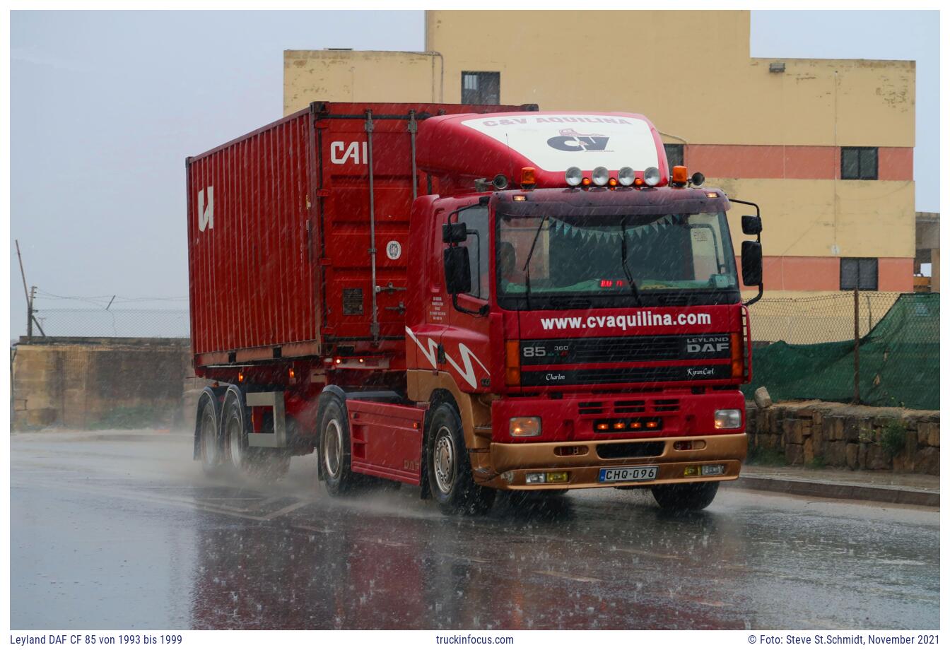 Leyland DAF CF 85 von 1993 bis 1999 Foto November 2021