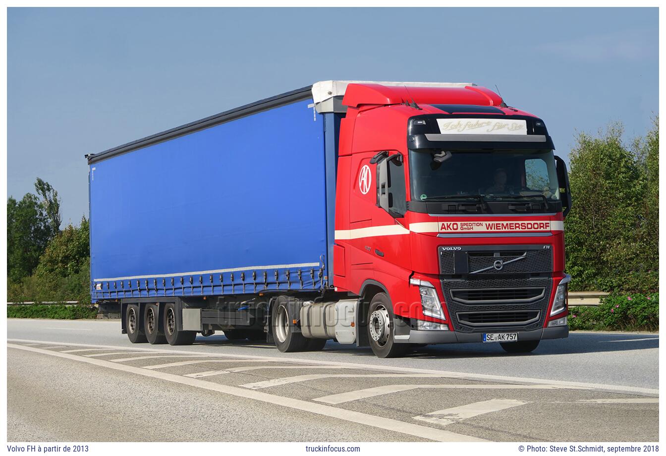 Volvo FH à partir de 2013 Photo septembre 2018