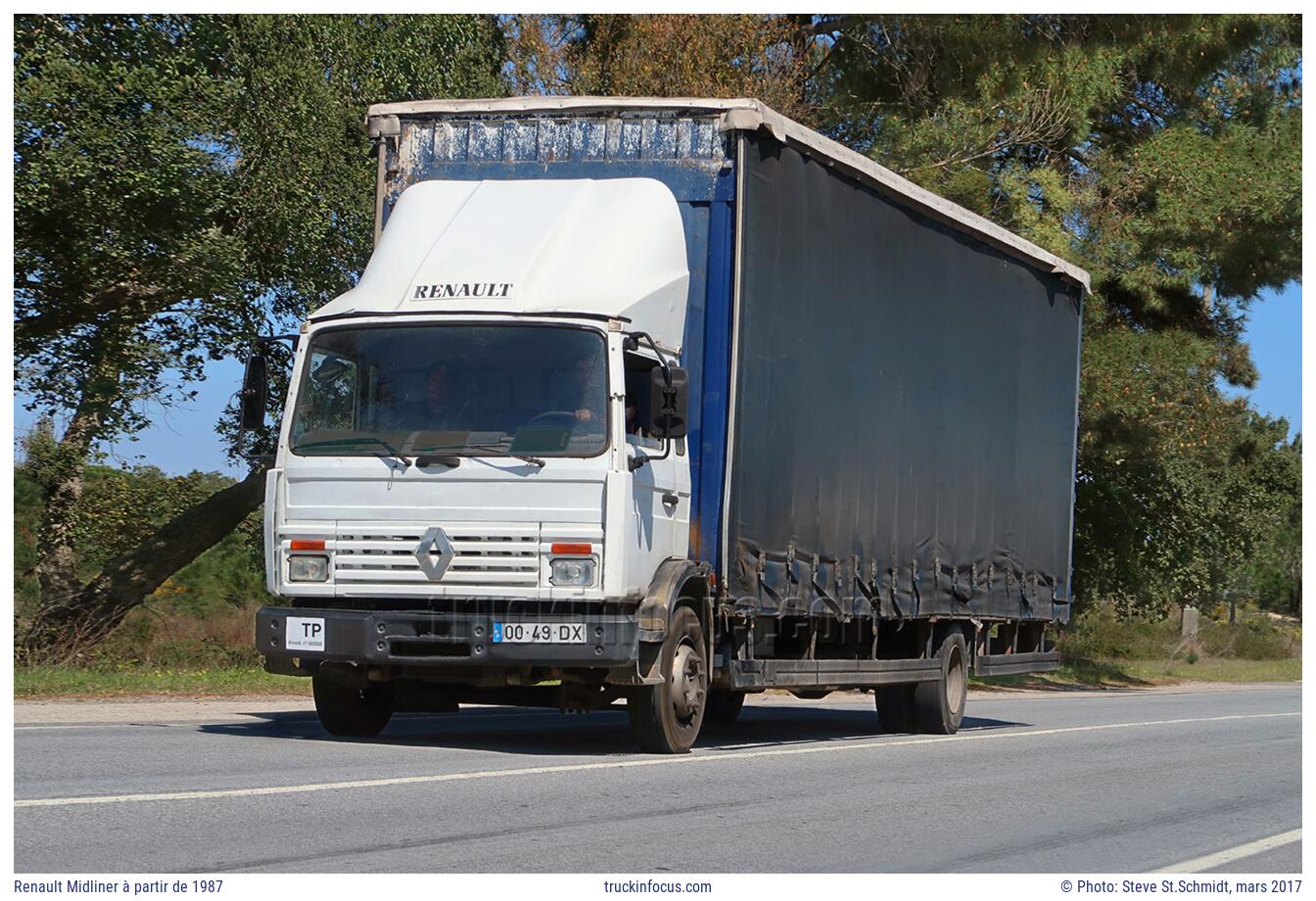 Renault Midliner à partir de 1987 Photo mars 2017