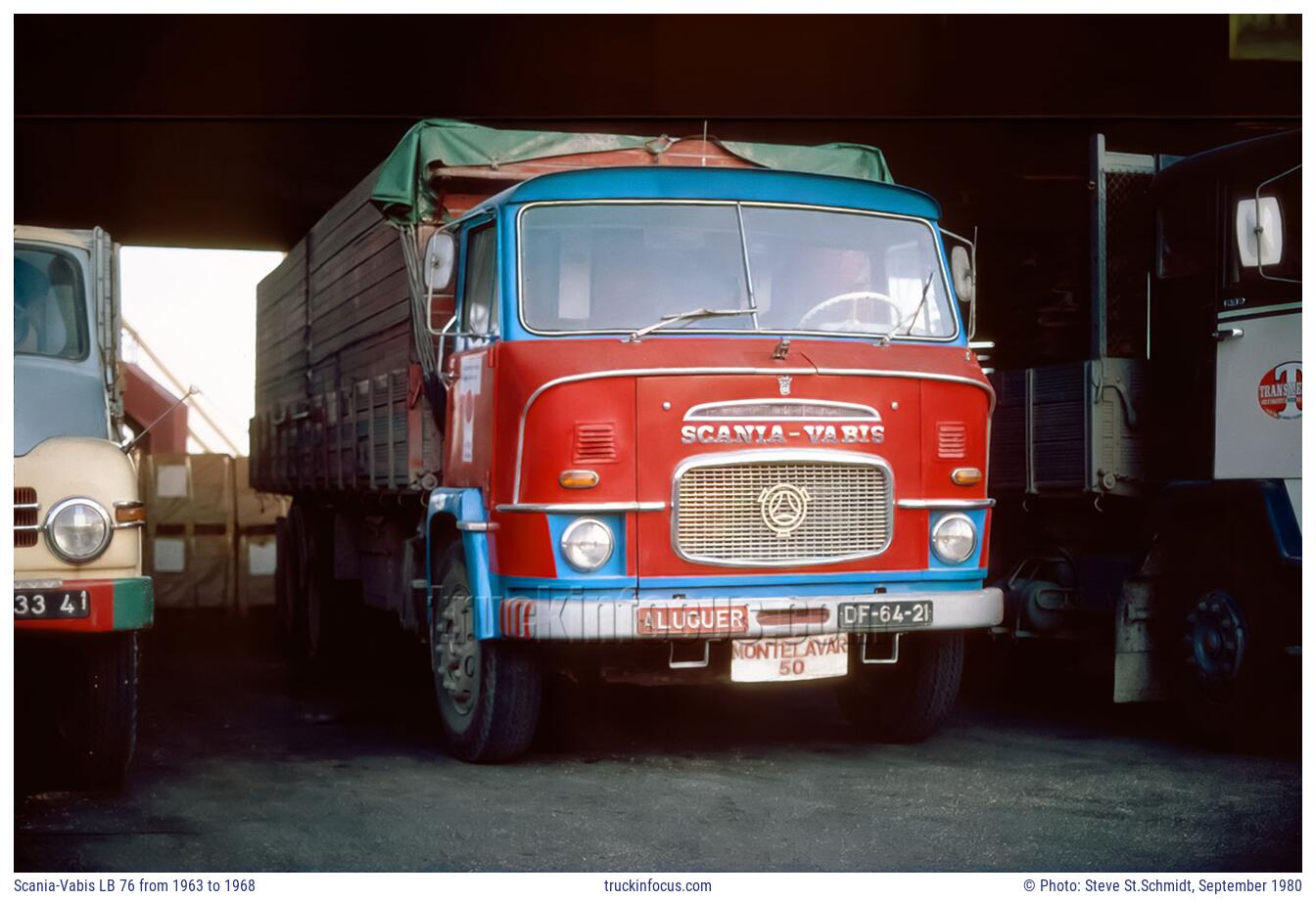 Scania-Vabis LB 76 from 1963 to 1968 Photo September 1980