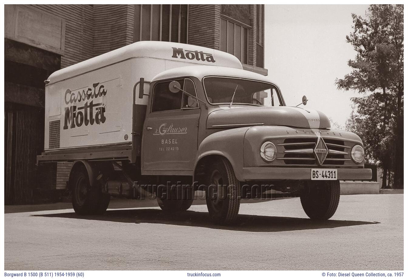 Borgward B 1500 (B 511) 1954-1959 (60) Foto ca. 1957