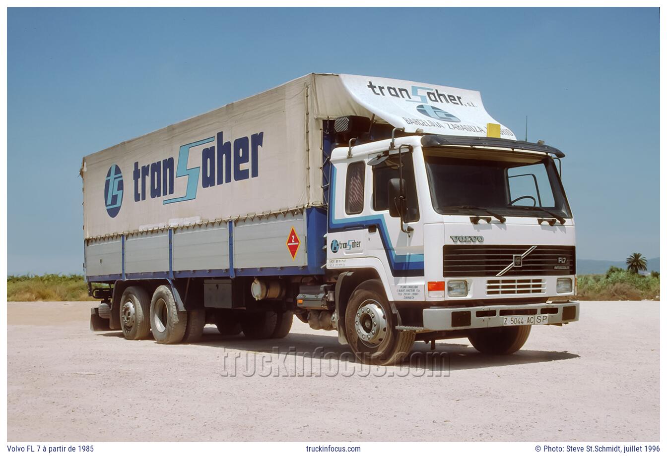 Volvo FL 7 à partir de 1985 Photo juillet 1996