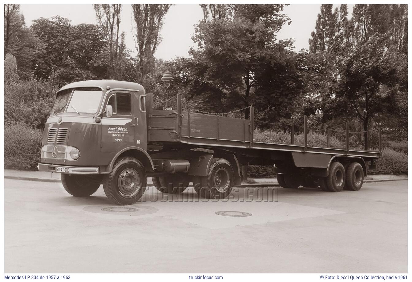 Mercedes LP 334 de 1957 a 1963 Foto hacia 1961