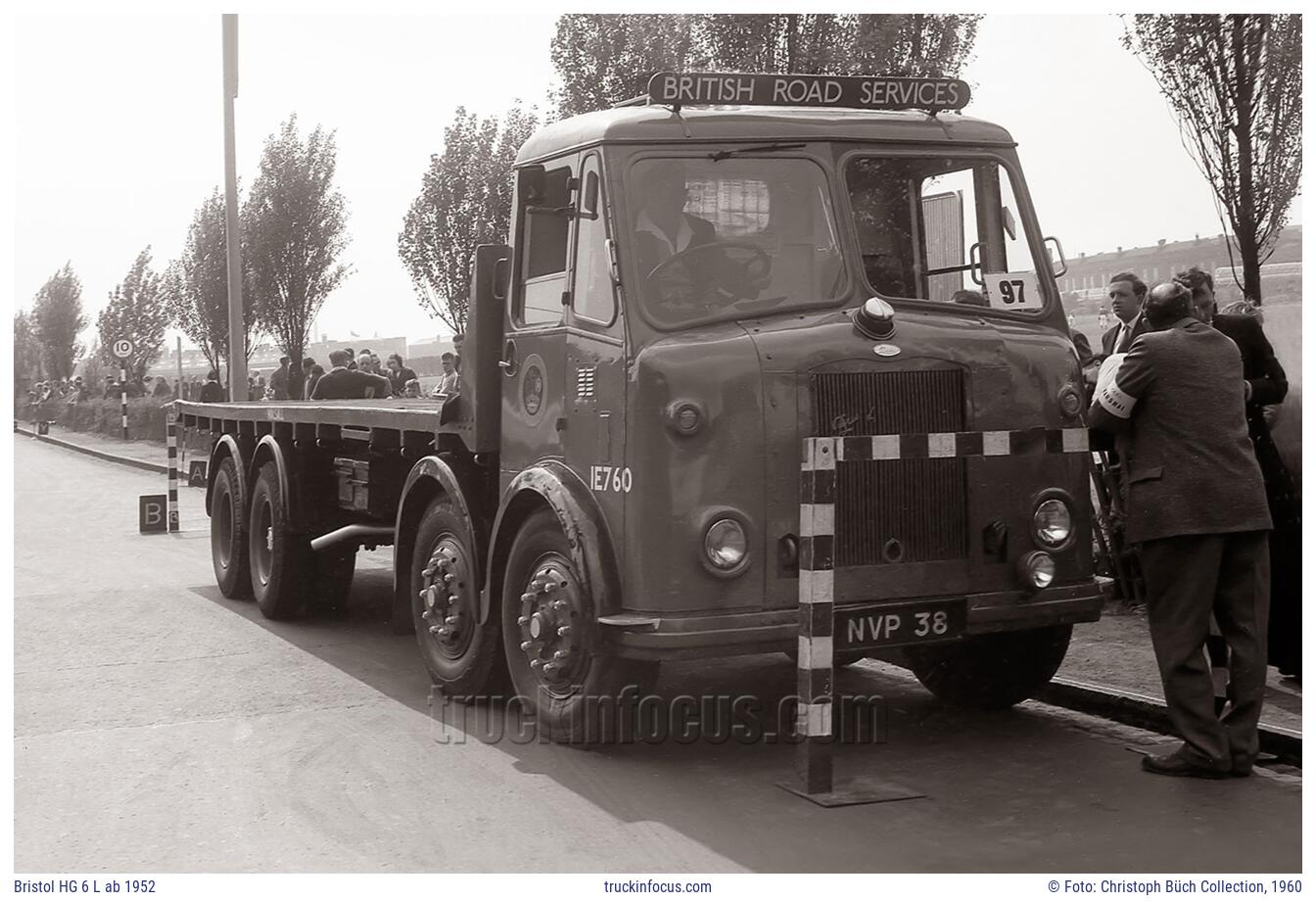 Bristol HG 6 L ab 1952 Foto 1960