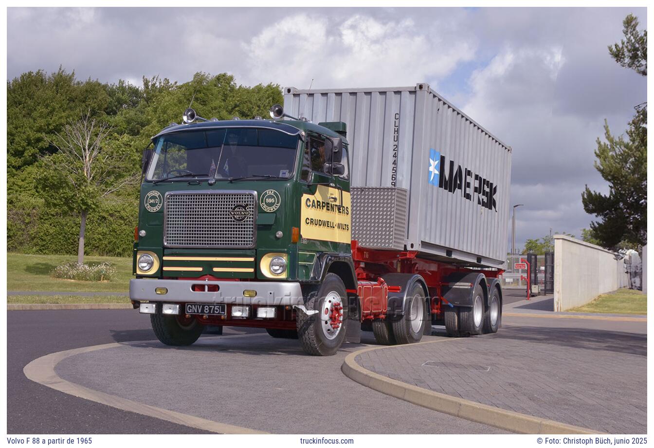 Volvo F 88 a partir de 1965 Foto junio 2025