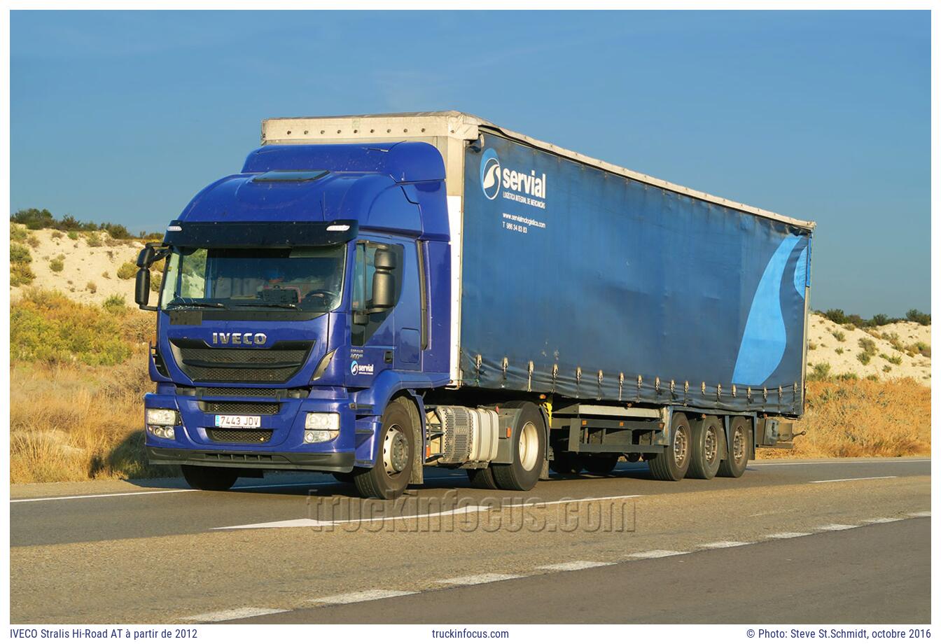 IVECO Stralis Hi-Road AT à partir de 2012 Photo octobre 2016