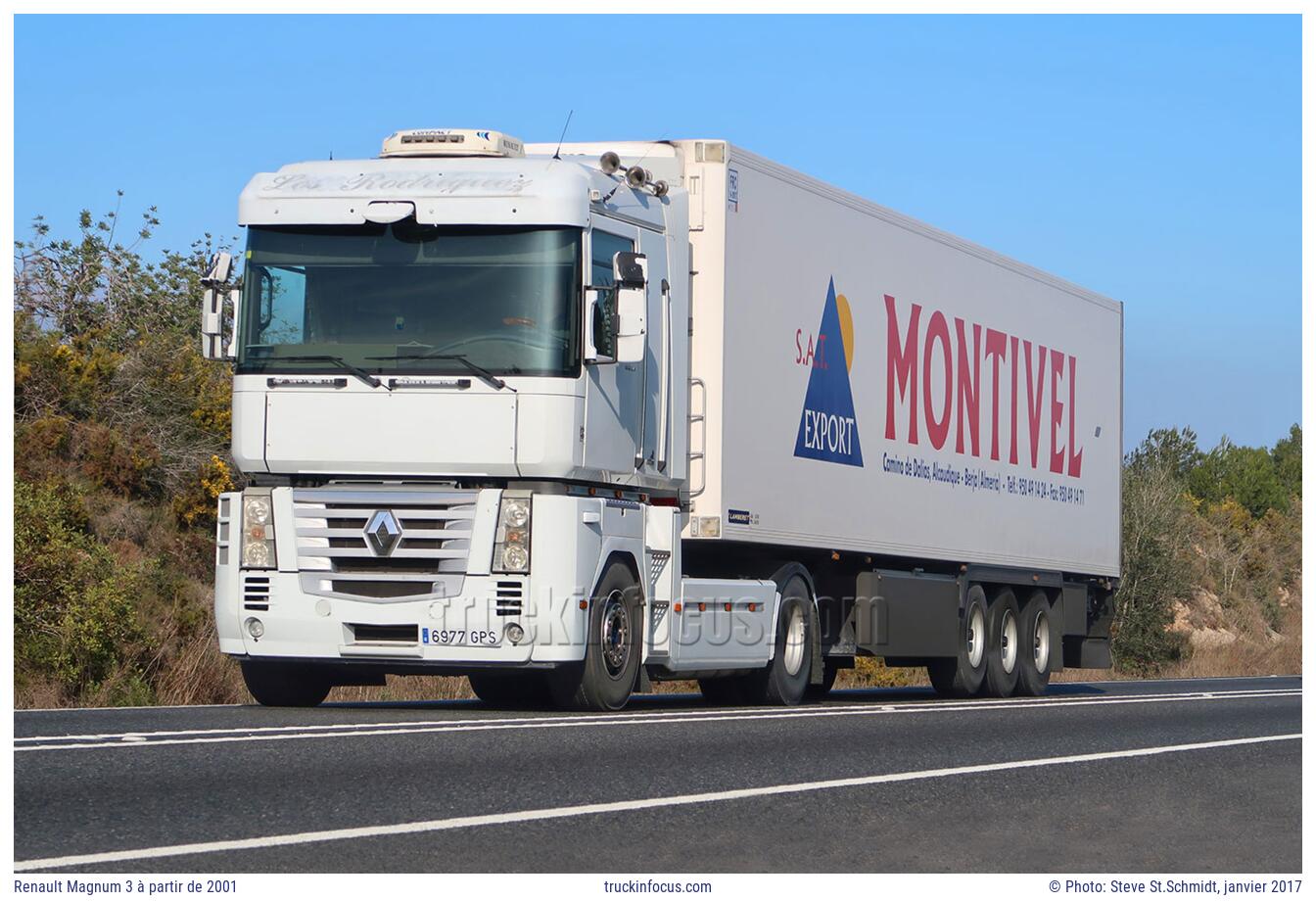 Renault Magnum 3 à partir de 2001 Photo janvier 2017