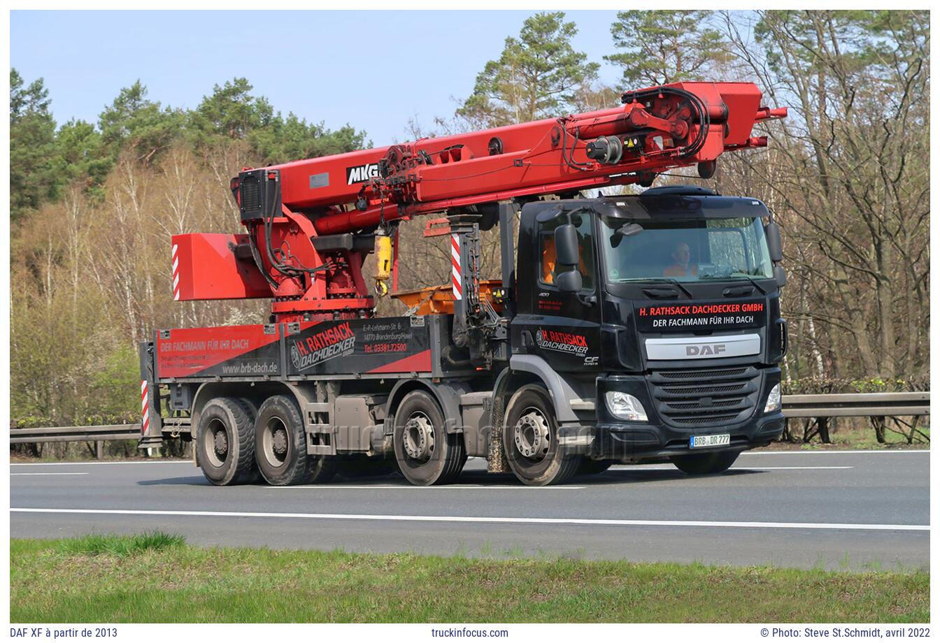 DAF XF à partir de 2013 Photo avril 2022