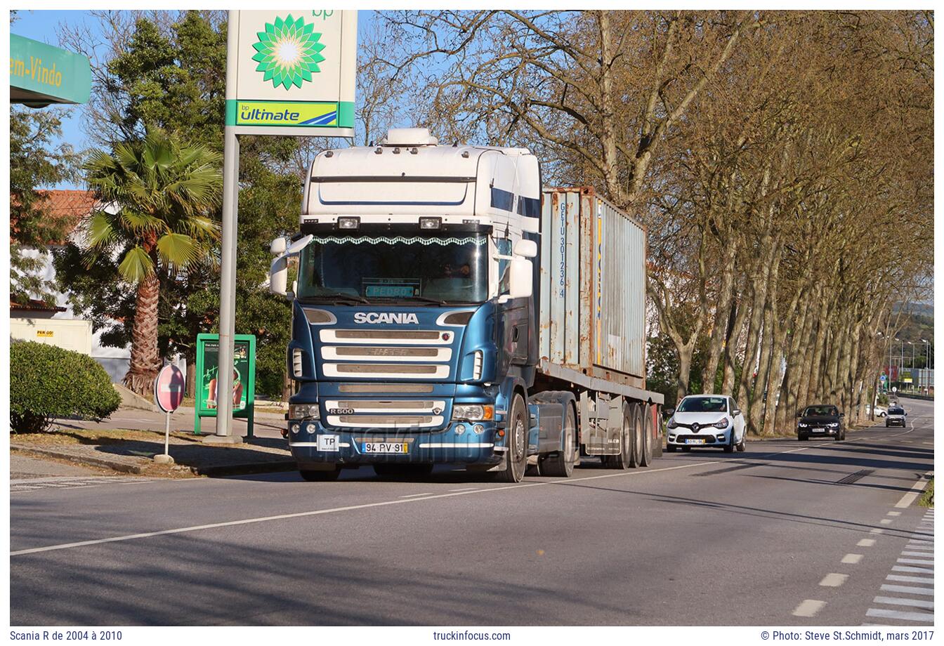 Scania R de 2004 à 2010 Photo mars 2017