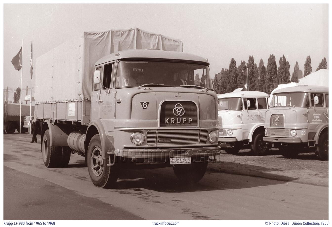 Krupp LF 980 from 1965 to 1968 Photo 1965