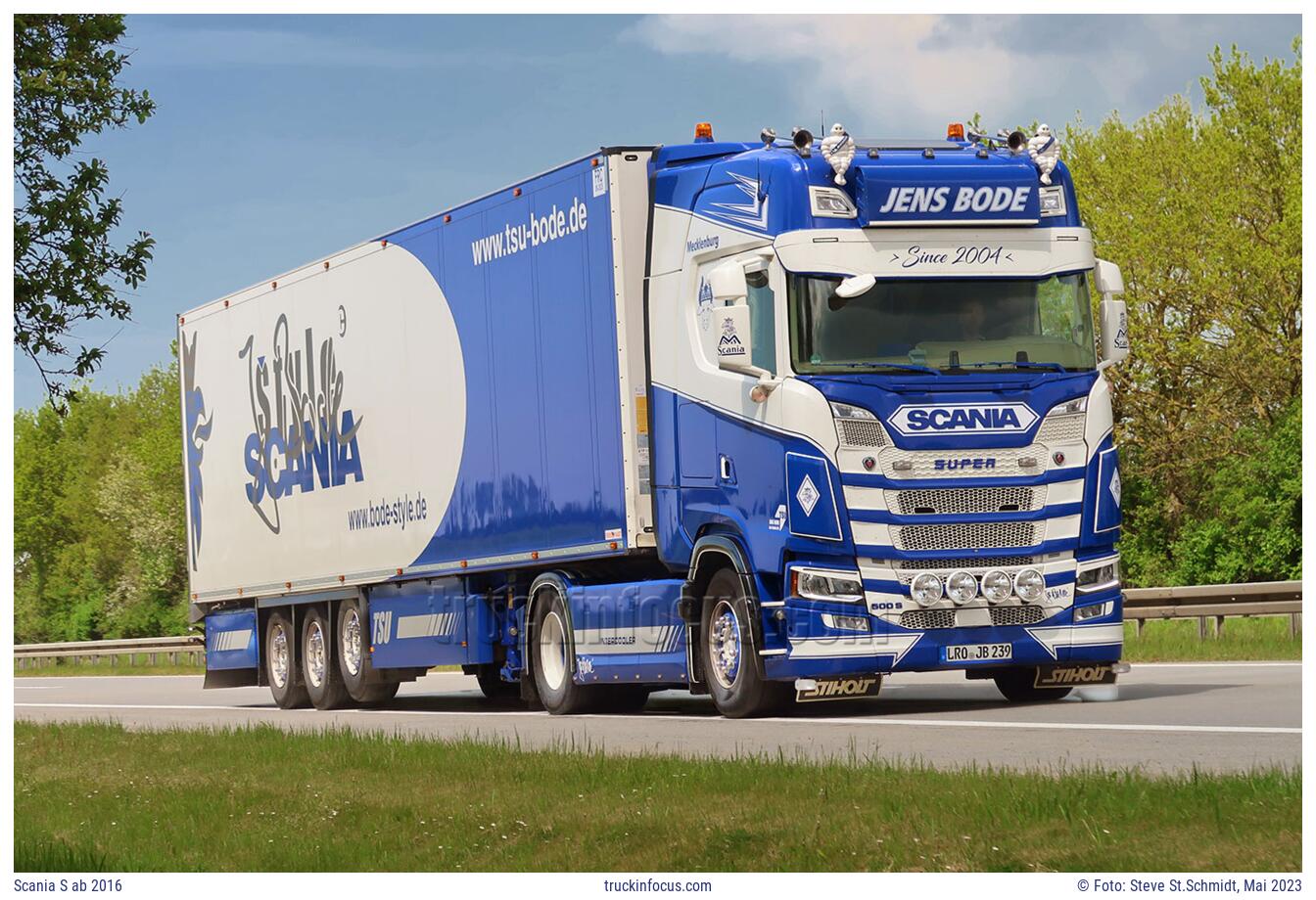 Scania S ab 2016 Foto Mai 2023